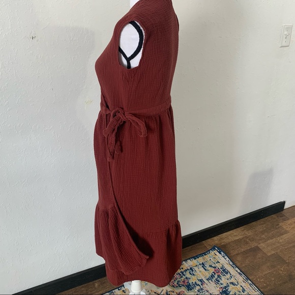 Bohme Rust Midi Dress - Picture 7 of 12